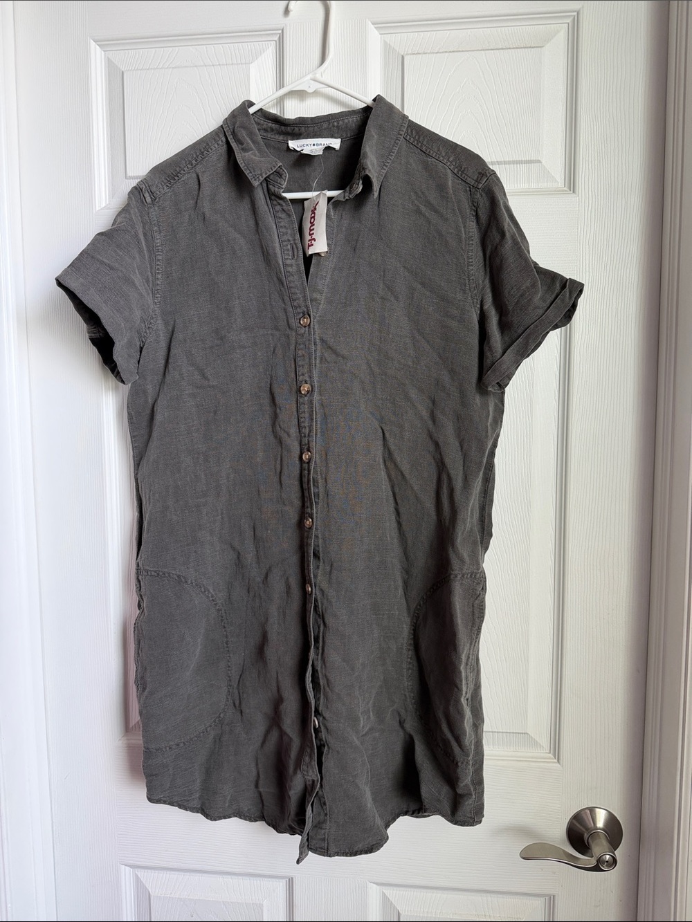 Lucky Brand Women’s Button Down Dress